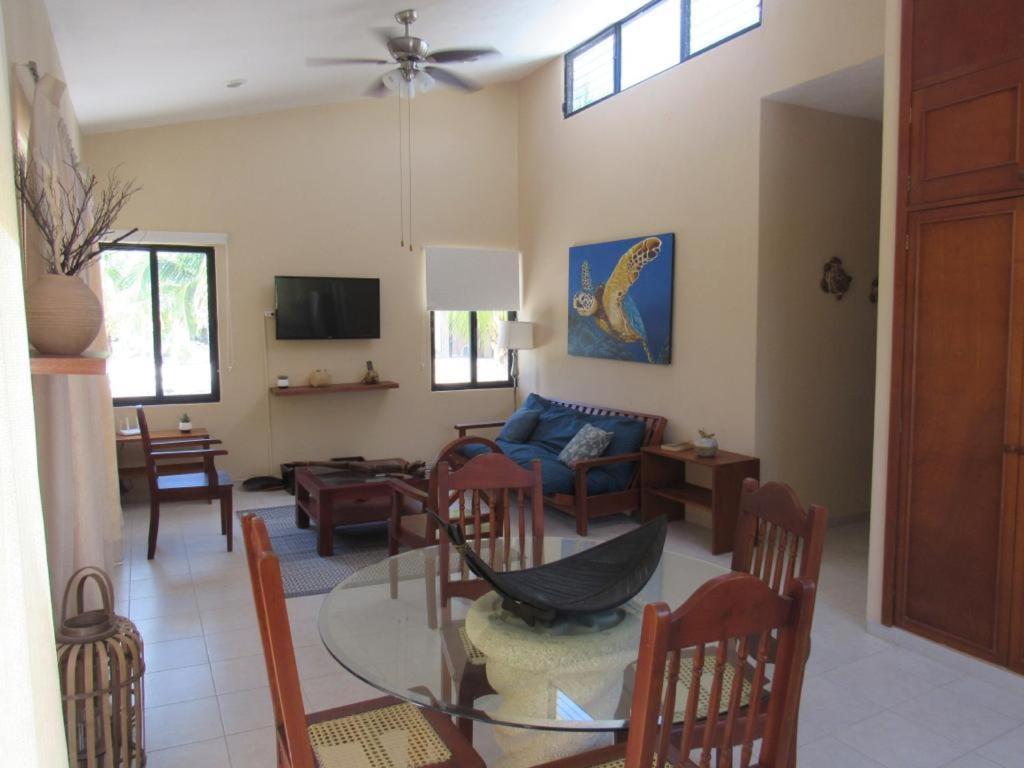 Two Bedroom Beachfront Villa Celestun Bagian luar foto